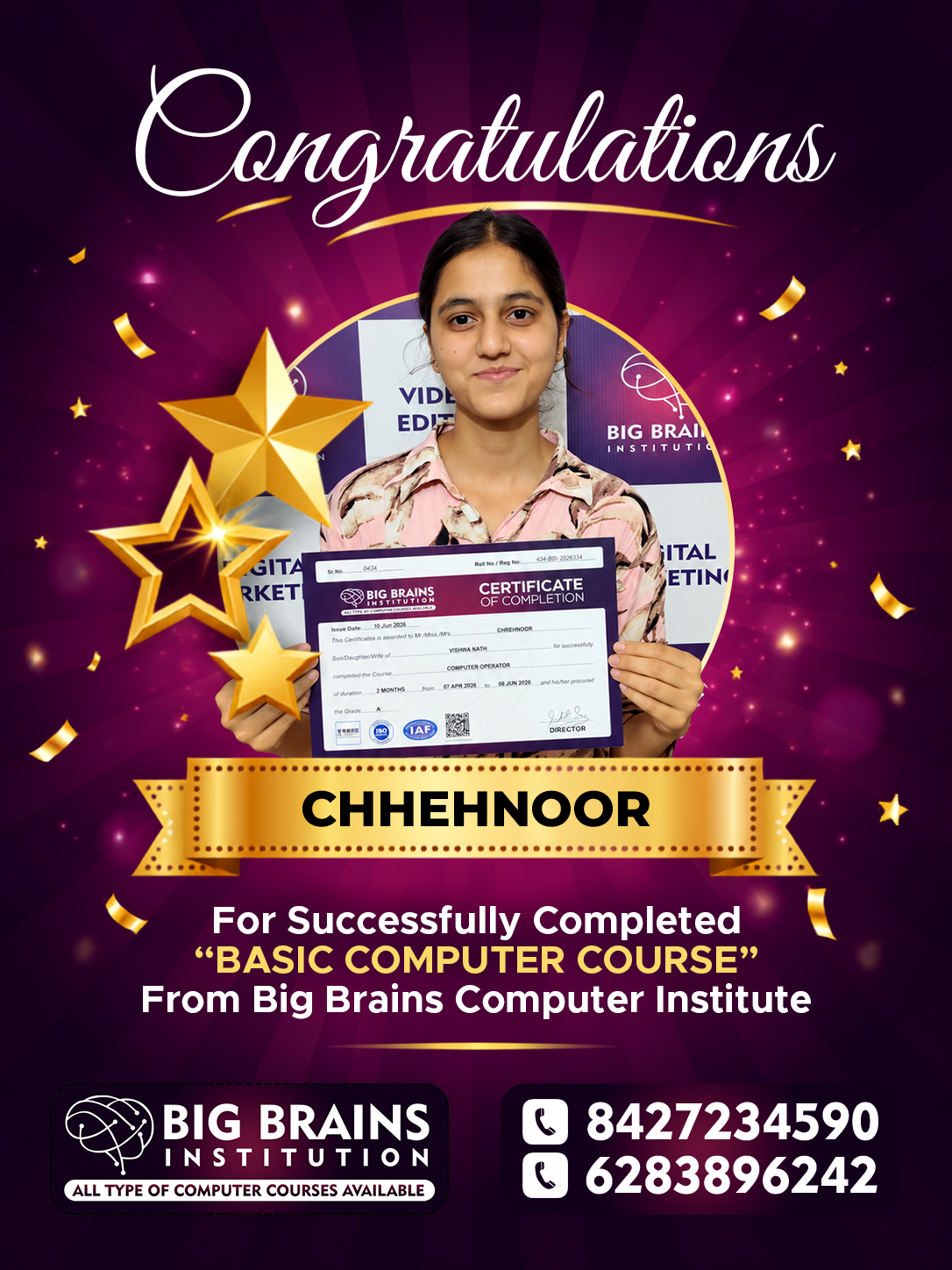 chhehnoor-basic-computer — Big Brains Phagwara